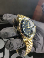 RLX GMT master premium edition black dial Golden body