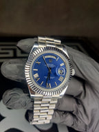 RLX -DAY/DATE- Classic silver